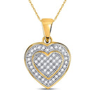 Captivating Love's Embrace Diamond Pendant - Splendid Jewellery