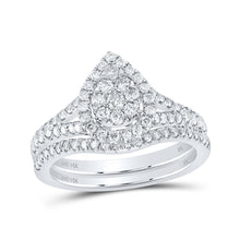 Load image into Gallery viewer, Captivating Love's Embrace Diamond Wedding Ring Band Set - Splendid Jewellery