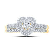 Load image into Gallery viewer, Captivating Love's Embrace Diamond Wedding Ring Set - Splendid Jewellery