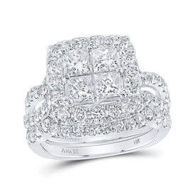 Captivating Love's Embrace Diamond Wedding Ring Set - Splendid Jewellery