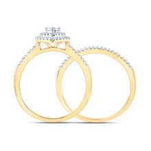 Load image into Gallery viewer, Captivating Love&#39;s Embrace Diamond Wedding Ring Set product Side View from Splendid Jewellery