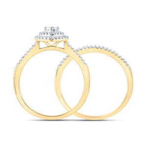 Captivating Love's Embrace Diamond Wedding Ring Set - Splendid Jewellery