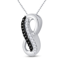 Load image into Gallery viewer, Captivating Love&#39;s Eternal Embrace Pendant  Top View from Splendid Jewellery