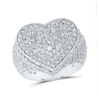 Captivating Love's Radiance Diamond Heart Ring - Splendid Jewellery
