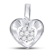 Load image into Gallery viewer, Captivating Love's Radiance Diamond Pendant - Splendid Jewellery