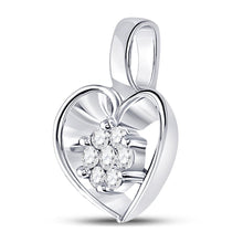 Load image into Gallery viewer, Captivating Love&#39;s Radiance Diamond Pendant  Side View from Splendid Jewellery