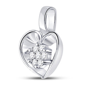 Captivating Love's Radiance Diamond Pendant - Splendid Jewellery