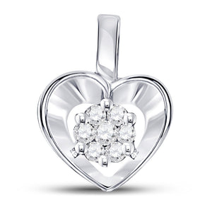 Captivating Love's Radiance Diamond Pendant - Splendid Jewellery