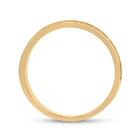 Captivating name: "Radiant Brilliance 14kt Yellow Gold Men's Diamond Wedding Band Ring" - Second Side View