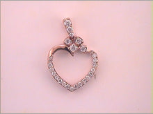 Load image into Gallery viewer, Captivating Rose Gold Diamond Heart Pendant - Symbol of Love and Elegance - Splendid Jewellery