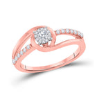Captivating Rose Gold Diamond Solitaire Wedding Ring - Splendid Jewellery