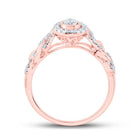Captivating Teardrop Diamond Cluster Ring - Splendid Jewellery