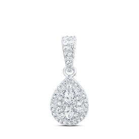 Captivating Teardrop Diamond Pendant - Splendid Jewellery
