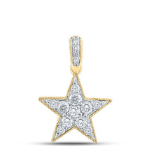 Load image into Gallery viewer, Celestial Brilliance Diamond Star Pendant - Splendid Jewellery