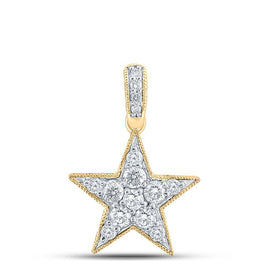Celestial Brilliance Diamond Star Pendant - Splendid Jewellery