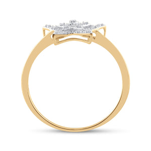 Celestial Brilliance Diamond Star Ring - Splendid Jewellery