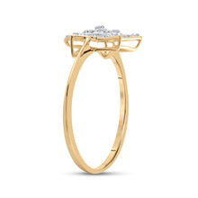 Load image into Gallery viewer, Celestial Brilliance Diamond Star Ring Side View from Splendid Jewellery