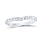 Curved Brilliance Diamond Band - Splendid Jewellery