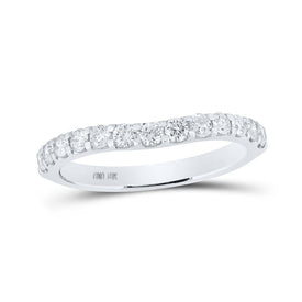 Curved Brilliance Diamond Band - Splendid Jewellery