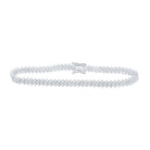 Dazzling 14kt White Gold Round Diamond Tennis Bracelet - 2 - 1/2 Cttw - Splendid Jewellery