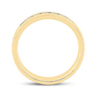 Dazzling Brilliance 14kt Yellow Gold Mens Diamond Wedding Band Ring 1/2 Cttw - Splendid Jewellery