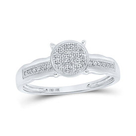 Dazzling Brilliance Diamond Cluster Ring - Splendid Jewellery