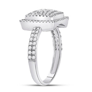 Dazzling Brilliance Diamond Cluster Ring - Splendid Jewellery