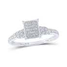 Dazzling Brilliance Diamond Cluster Ring - Splendid Jewellery