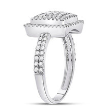 Load image into Gallery viewer, Dazzling Brilliance Diamond Cluster Ring - Splendid Jewellery