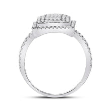 Load image into Gallery viewer, Dazzling Brilliance Diamond Cluster Ring - Splendid Jewellery