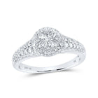 Dazzling Brilliance Diamond Cluster Ring - Splendid Jewellery