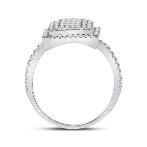 Dazzling Brilliance Diamond Cluster Ring - Splendid Jewellery