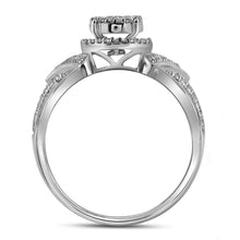 Load image into Gallery viewer, Dazzling Brilliance Diamond Cluster Ring - Splendid Jewellery