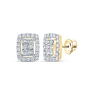 Dazzling Cluster Brilliance Earrings - Splendid Jewellery