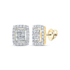 Dazzling Cluster Brilliance Earrings - Splendid Jewellery