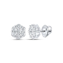 Load image into Gallery viewer, Dazzling Diamond Blossom Earrings - Splendid Jewellery