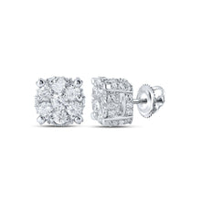 Load image into Gallery viewer, Dazzling Diamond Blossom Earrings - Splendid Jewellery