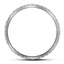 Load image into Gallery viewer, Dazzling Diamond Brilliance: 10kt White Gold Womens Round Diamond Hoop Earrings - Splendid Jewellery