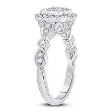 Load image into Gallery viewer, Dazzling Diamond Brilliance Ring - Second Side View