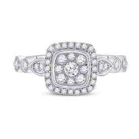 Dazzling Diamond Brilliance Ring - Front View