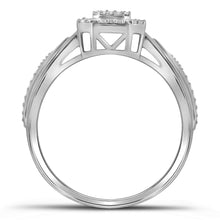 Load image into Gallery viewer, Dazzling Diamond Brilliance Ring Side View from Splendid Jewellery