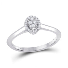 Load image into Gallery viewer, Dazzling Diamond Cluster Delight - Splendid Jewellery