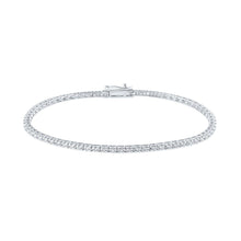 Load image into Gallery viewer, Dazzling Diamond Delight 3/4 Ct.t.w. White Gold Tennis Bracelet - Splendid Jewellery