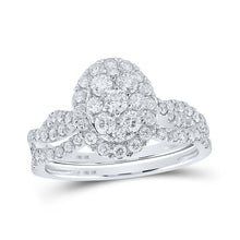 Load image into Gallery viewer, Dazzling Diamond Delight Bridal Wedding Ring Set - Splendid Jewellery