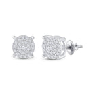 Dazzling Diamond Delight Earrings - Splendid Jewellery