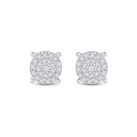 Dazzling Diamond Delight Earrings - Splendid Jewellery