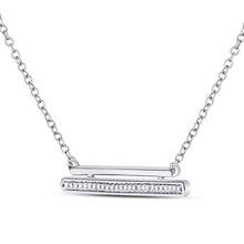 Load image into Gallery viewer, Dazzling Diamond Delight Necklace  Side View 2 from Splendid Jewellery