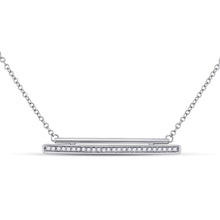 Load image into Gallery viewer, Dazzling Diamond Delight Necklace  Top View from Splendid Jewellery