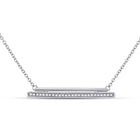 Dazzling Diamond Delight Necklace  Top View from Splendid Jewellery