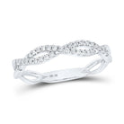 Dazzling Diamond Delight Stackable Band - Splendid Jewellery